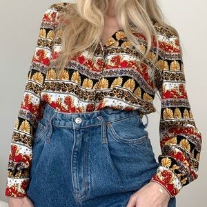 VINTAGE MAGGY LONDON top